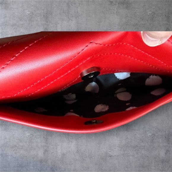 Melie Bianco Andie Quilted Vegan Leather Shoulder Crossbody Bag - NWOT - Picture 4 of 9